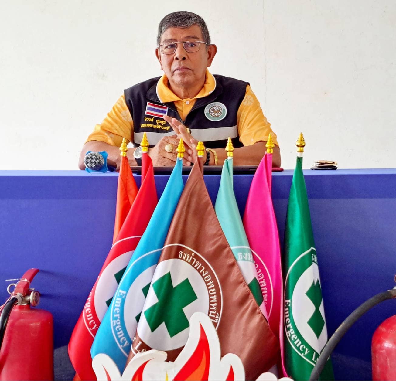โครงการอบรมเชิงปฏิบัติการ การระงับอัคคีภัยเบื้องต้น ประจำปีงบประมาณ พ.ศ. 2567