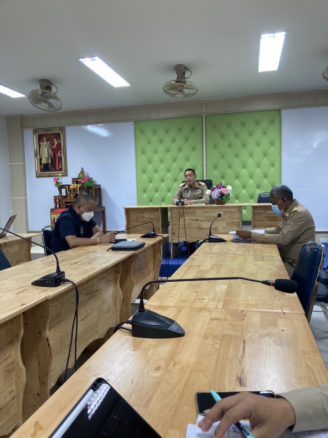 ประชุมหัวหน้าส่วนราชการ ประจำเดือนตุลาคม 2565