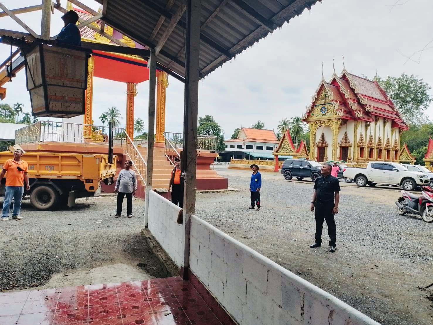 ปรับปรุงภูมิทัศน์พื้นที่บริเวณวัดเขานางเภา
