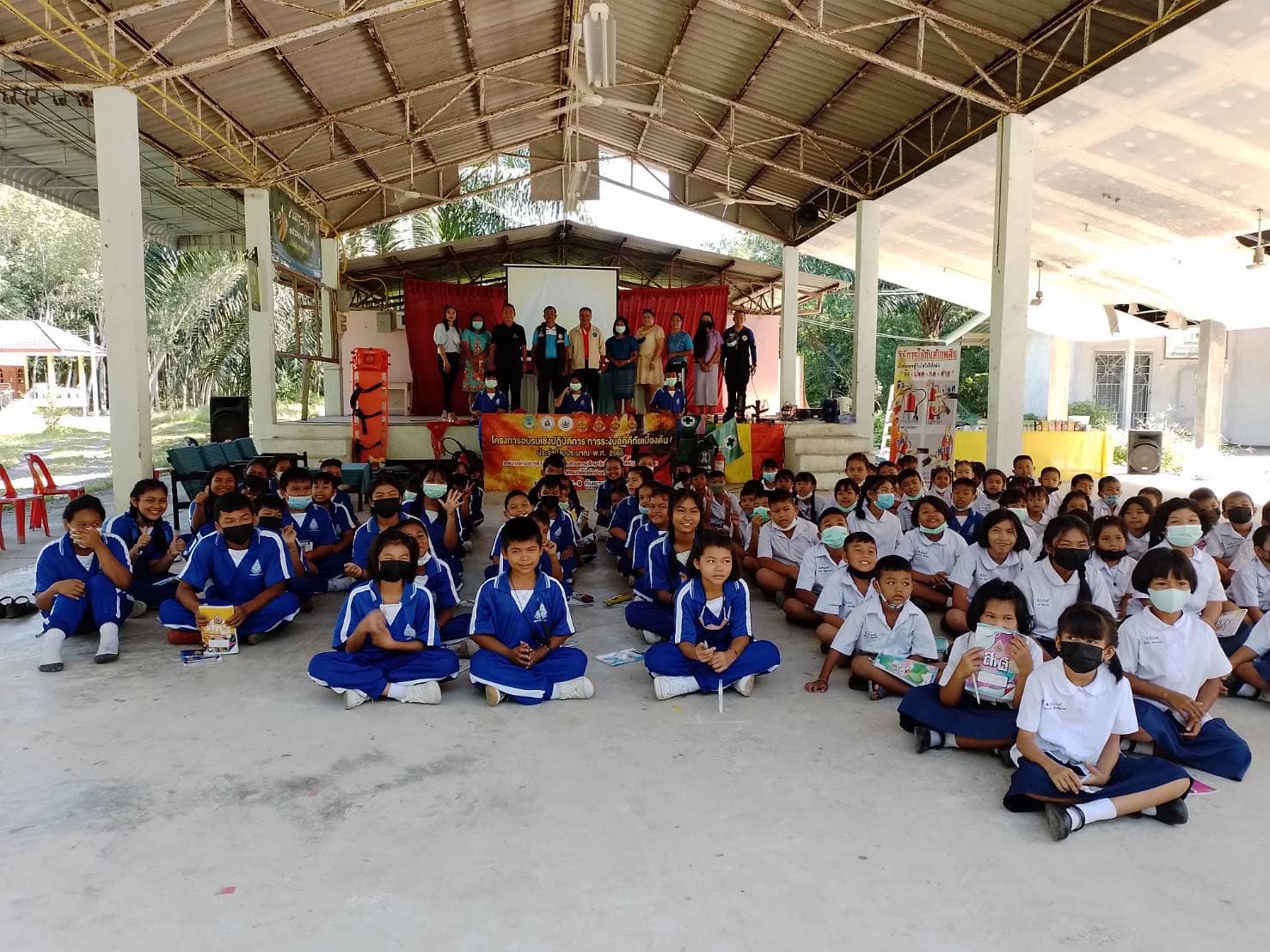 โครงการอบรมเชิงปฏิบัติการ การระงับอัคคีภัยเบื้องต้น ประจำปีงบประมาณ พ.ศ.2565 