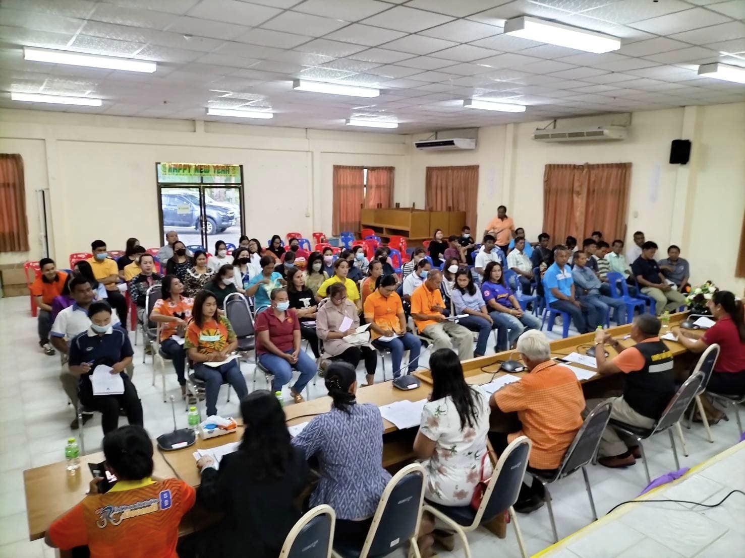 จัดประชุมการจัดงานสืบสานประเพณี วัฒนธรรม เนื่องในวันลอยกระทง ประจำปี 2565